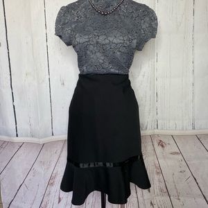 Express Black Skirt